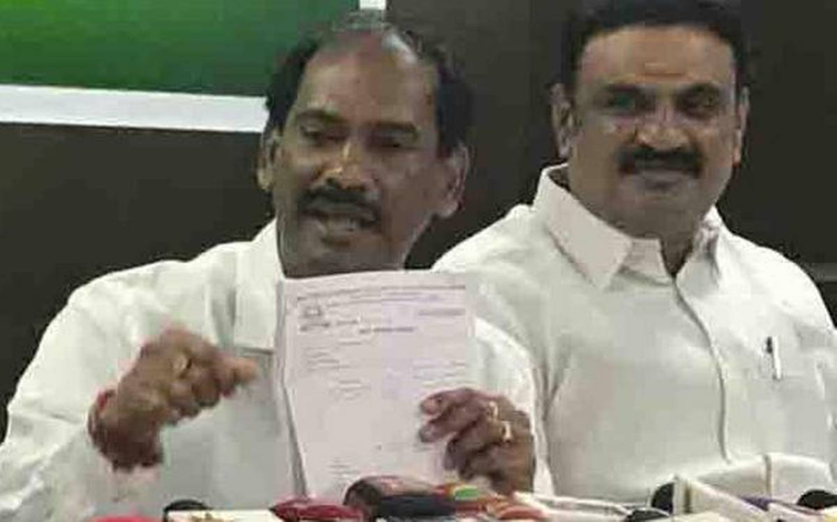 ಪುದುಚೆರಿ: ಆಡಳಿತಾರೂಢ ಕಾಂಗ್ರೆಸ್ ಪಕ್ಷದ ಬೆದರಿಕೆಗಳಿಗೆ ಬಿಜೆಪಿ ಹೆದರುವುದಿಲ್ಲ-ಸಾಮಿನಾಥನ 